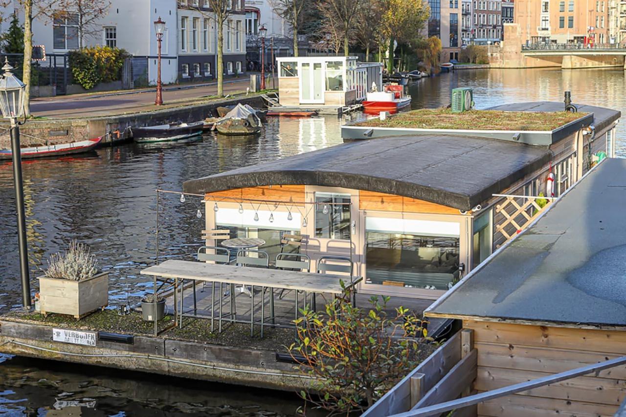 阿姆斯特丹Houseboat Next To Amstel住宿加早餐旅馆 外观 照片